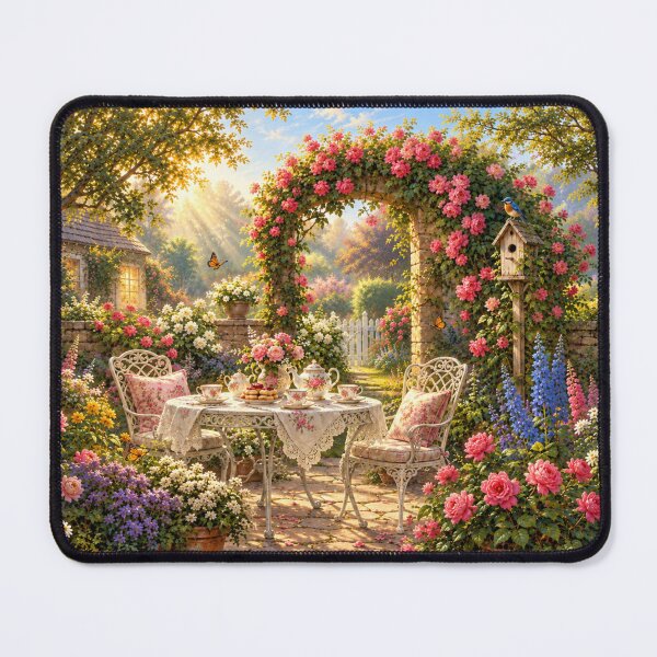 Item preview, Tea time in the rose garden designed and sold by _ARLUNA_.