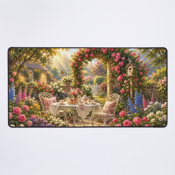 Item preview, Tea time in the rose garden designed and sold by _ARLUNA_.