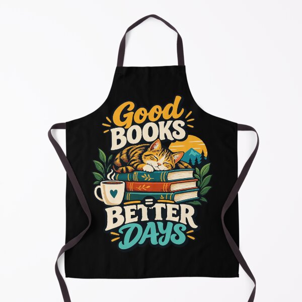 Item preview, Cozy Books Better Days Reading Cat designed and sold by Fun2Fentastic.