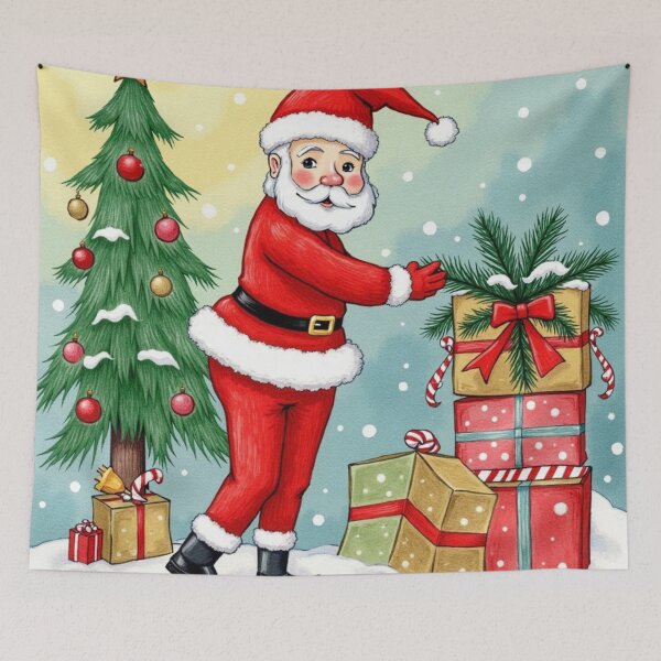 Item preview, Santa’s Christmas Gift Wonderland designed and sold by Dream Bloom Gallery.