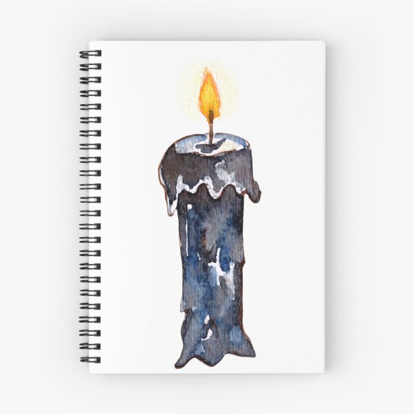 Item preview, Cozy Candlelight Watercolor designed and sold by OrPolly.