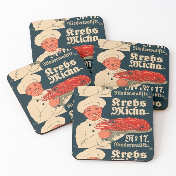 Item preview, Krebs Micha Berlin Seafood Advertisement designed and sold by artofuniverse.