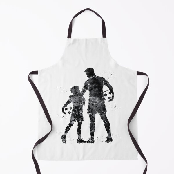Item preview, Soccer Dad and Son Watercolor Art designed and sold by Liededrom..