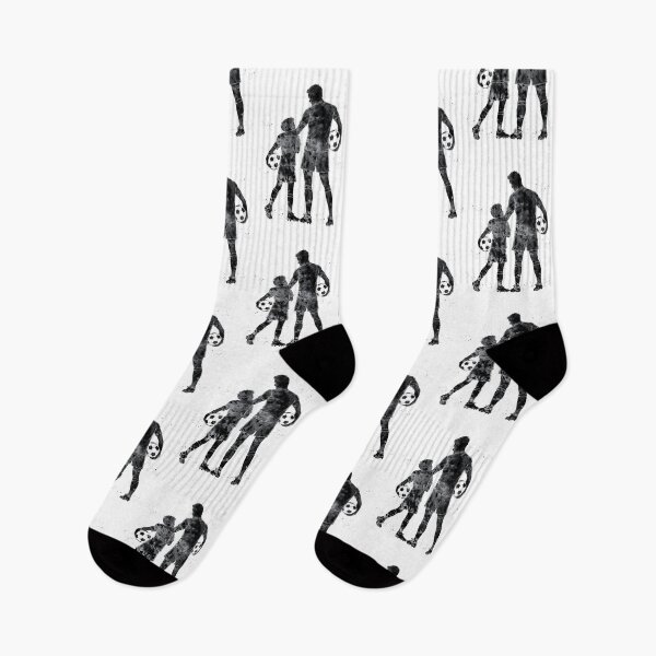 Item preview, Soccer Dad and Son Watercolor Art designed and sold by Liededrom..