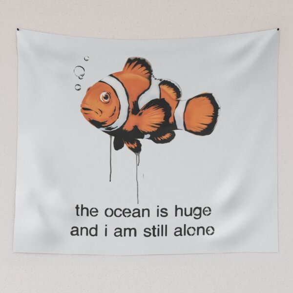 Item preview, Nemo - the ocean is huge and i'm still alone designed and sold by 123ks.