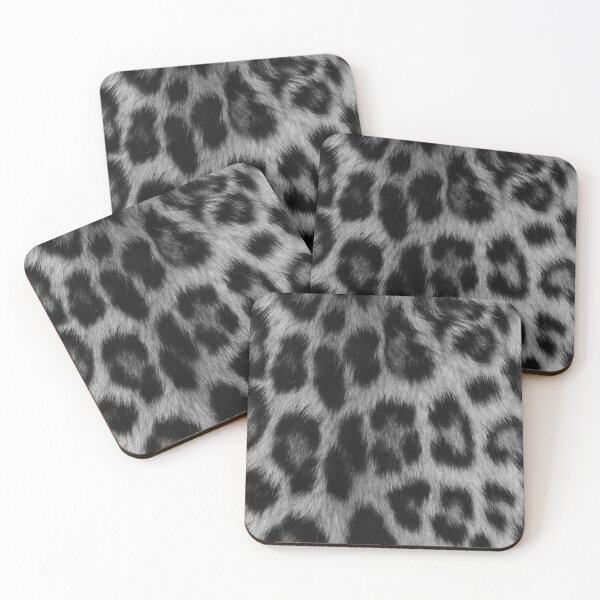 Item preview, Black and White Leopard Print Y2K Aesthetic Pattern designed and sold by Stone-T .