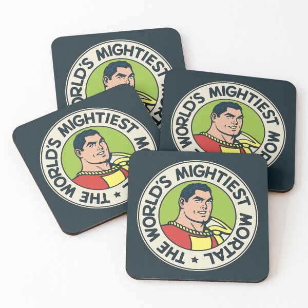 Item preview, A Fawcett Publication Precode Comic Book Logo • World's Mightiest Mortal Pop Art  designed and sold by wmxdesign.