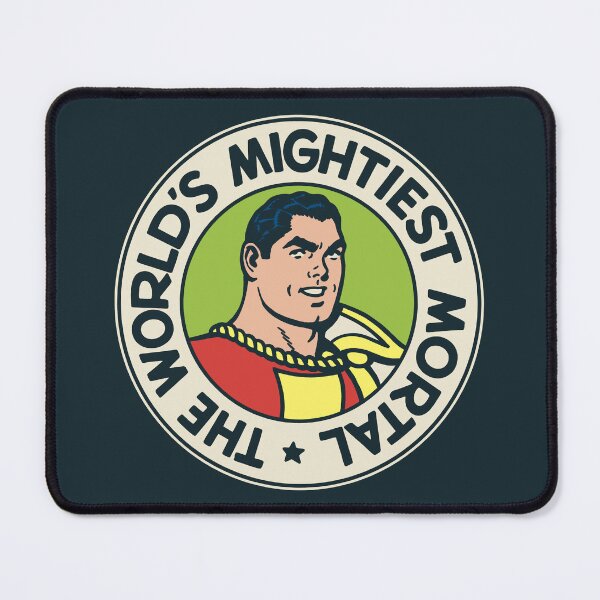 Item preview, A Fawcett Publication Precode Comic Book Logo • World's Mightiest Mortal Pop Art  designed and sold by wmxdesign.