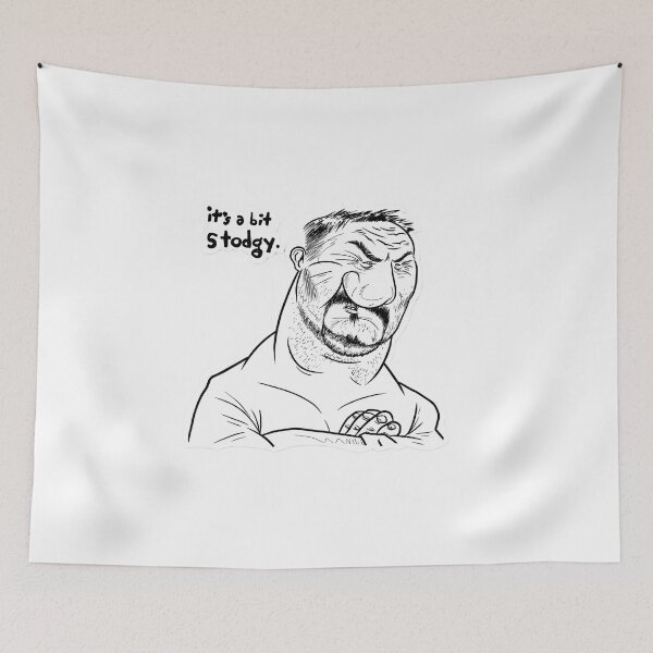 Item preview, It's A Lot Of Work Funny Gym Bodybuilder Muscle Sketch designed and sold by kiannagarcia.
