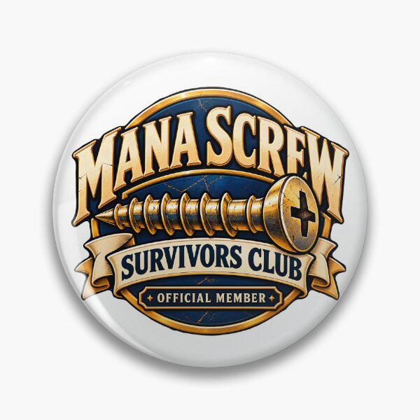 Artikelvorschau, Mana Screw Survivors Club | Lustiger MTG Commander-Humor entworfen und verkauft von thanksgeek.