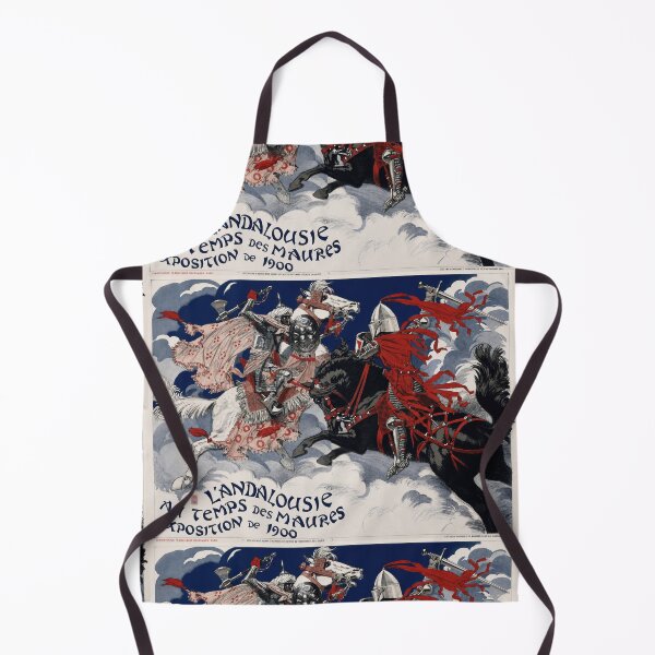 Item preview, Andalousie Moorish Knights Grasset 1900 designed and sold by artofuniverse.