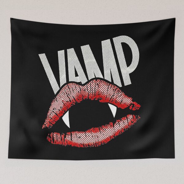 Item preview, VAMP ~ Vintage 80's HORROR Cartoon ~ Miss Grace Jones designed and sold by TheLastGarden.
