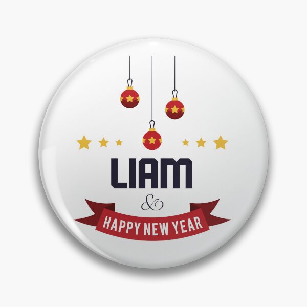 Item preview, Liam Funny Personalized Christmas Name – Cool Custom Holiday Gift for Men and Boys designed and sold by Oussinc.
