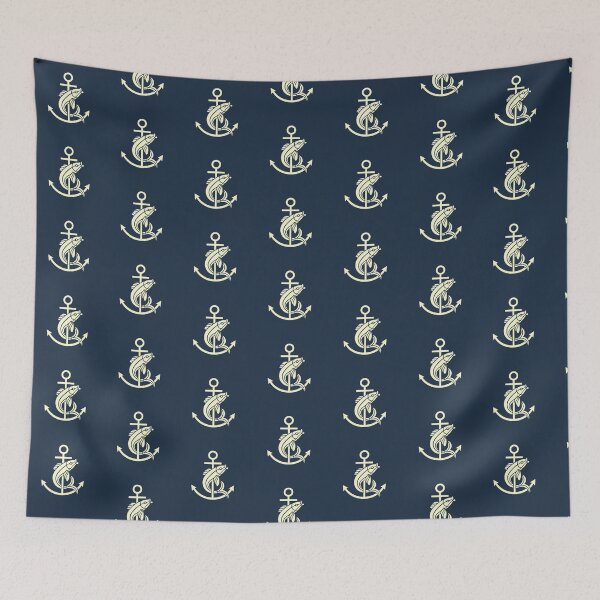 Item preview, Vintage Plockton Scotland Nautical Emblem Art designed and sold by TheDisloyalists.