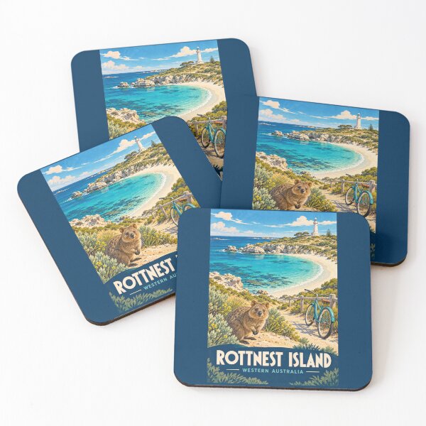 Item preview, Rottnest Island - Australia designed and sold by GoodOldVintage.