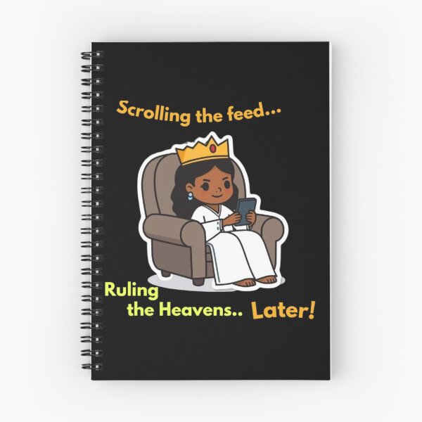 Item preview, Funny Hera Queen of Gods Social Media Procrastination designed and sold by LazyDayzCo.
