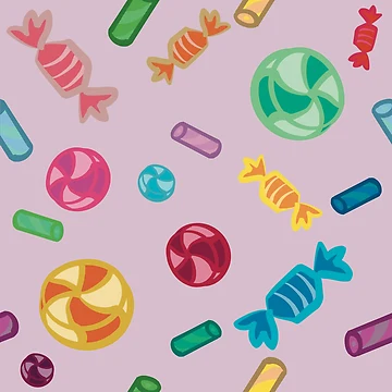 Artwork thumbnail, Candy Pattern by BlueLilyCreates