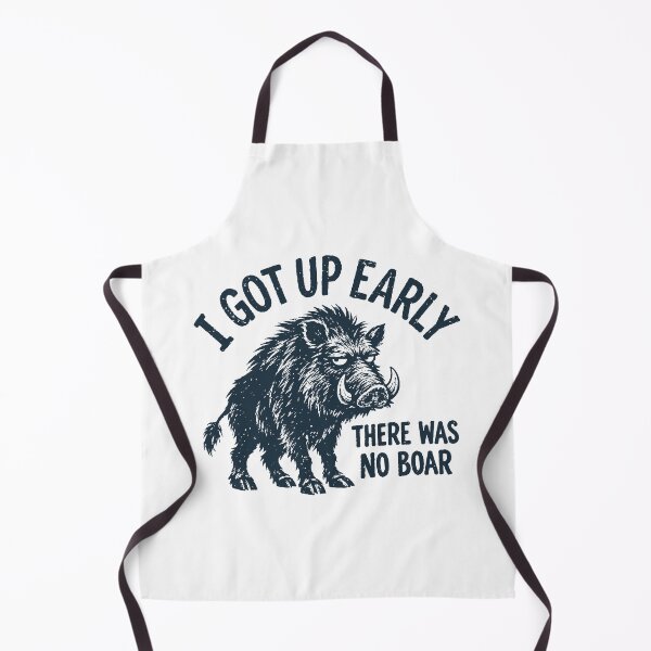 Item preview, Grumpy Boar Wild Boar Hunting I Got Up Early designed and sold by Jokerstyle.