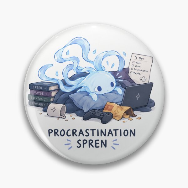 Item preview, Procrastination Spren designed and sold by HeSSii.