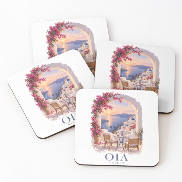 Item preview, Oia, Grecia, encanto veraniego vintage designed and sold by turtlestart.