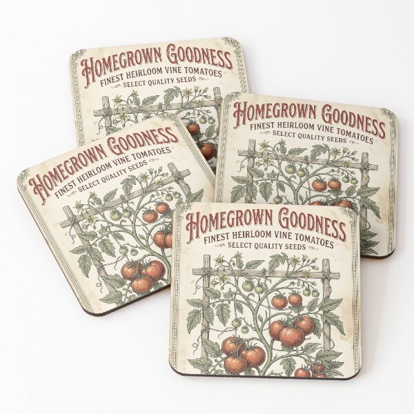 Item preview, Vintage Heirloom Tomato Seed Packet designed and sold by JC Art Creations.