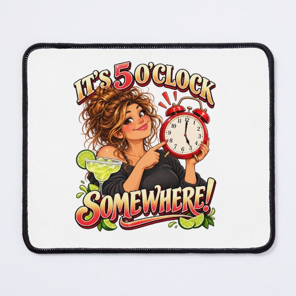 Item preview, It's 5 O'Clock Somewhere – Sassy Happy Hour Girl designed and sold by Kimberly Palmer.