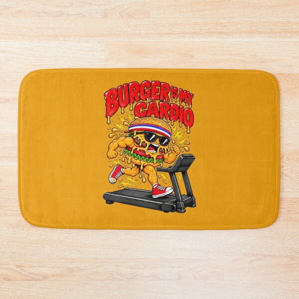 Item preview, Burger is my cardio designed and sold by Edrien Design.