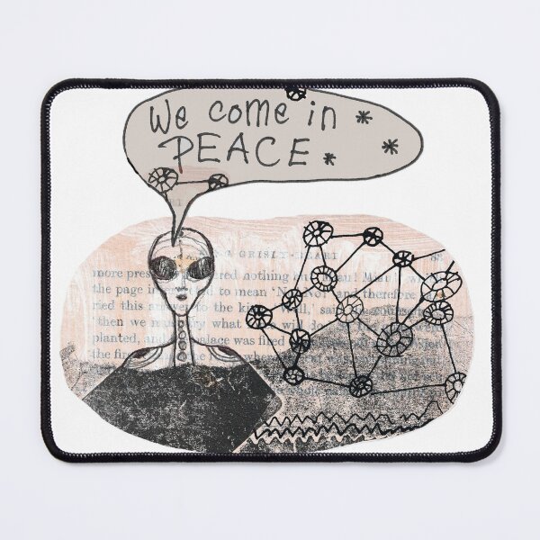 Item preview, Alien Sticker drawing designed and sold by VoilaNoir.