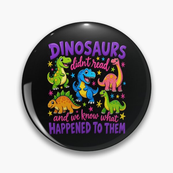 Item preview, Funny Dinosaur Reading Joke designed and sold by ROUX-ART.