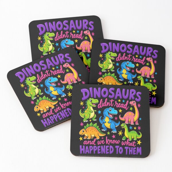 Item preview, Funny Dinosaur Reading Joke designed and sold by ROUX-ART.