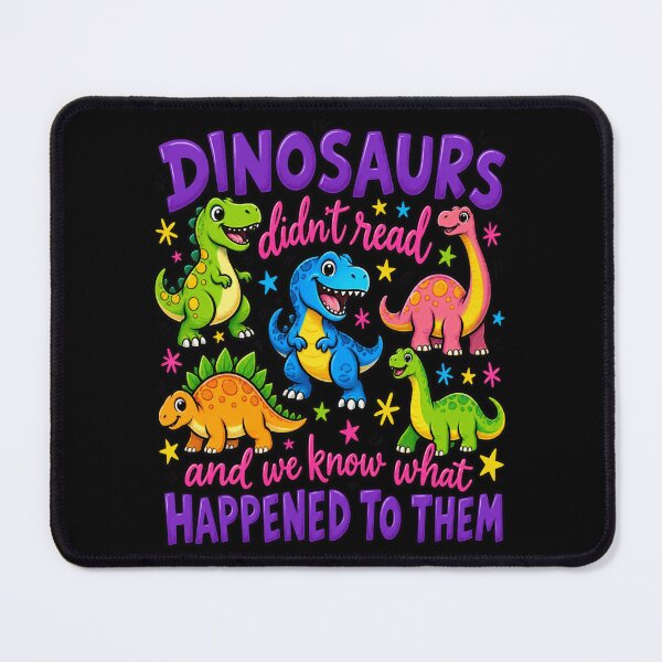 Item preview, Funny Dinosaur Reading Joke designed and sold by ROUX-ART.