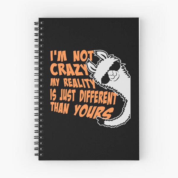 Item preview, I'm not crazy my reality is different than yours Cool Llama designed and sold by shirt-o-mat.