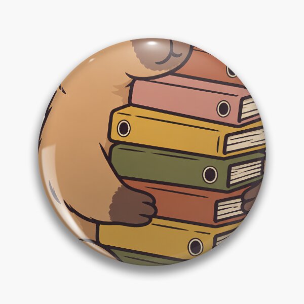 Item preview, Calm Capybara Heavy Caseload Social Worker Vibes designed and sold by OuqCreations.