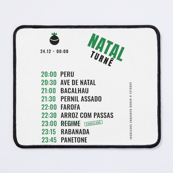 Item preview, Natal Turnê: Funny Brazilian Christmas Dinner designed and sold by ForgeOvConcepts.