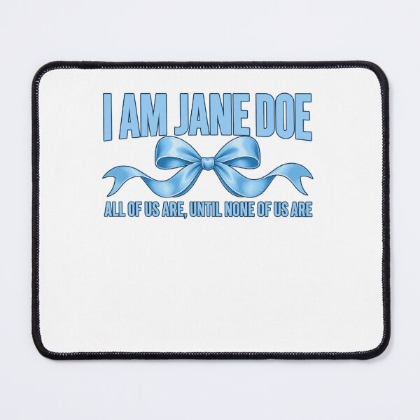 Item preview, Jane Doe Solidarity Blue Bow designed and sold by ROUX-ART.