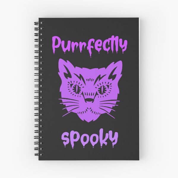 Item preview, purrfectly spooky cat halloween cat designed and sold by Tee-Shirt-Topia.