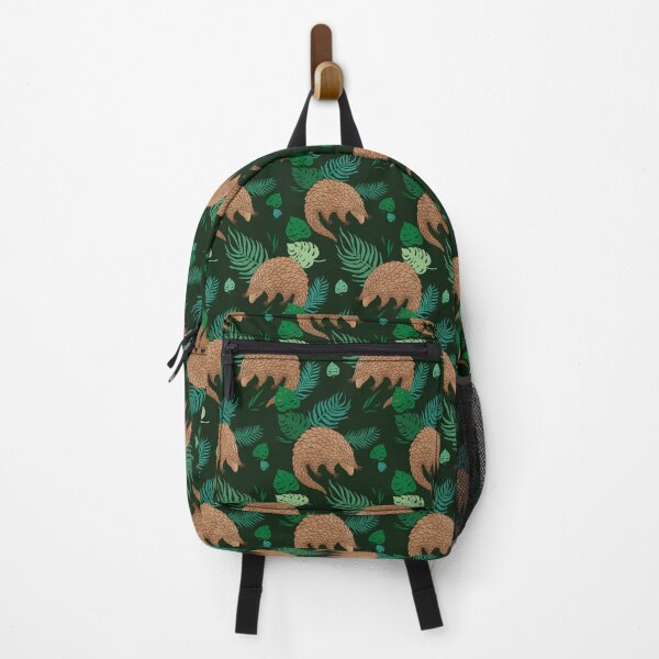 Aperçu de l'œuvre Motif pangolin vert foncé créée et vendue par Michelle doran.
