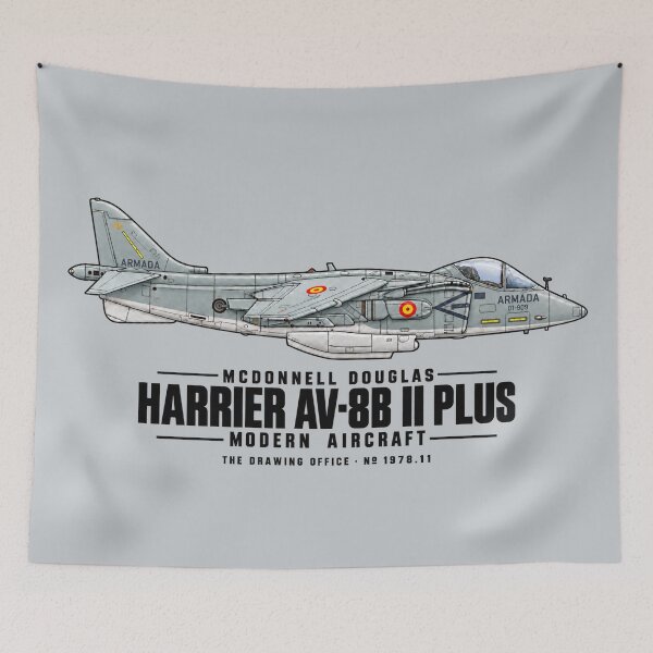 Item preview, Harrier AV-8B II Plus of the Spanish Navy designed and sold by The Drawing Office.