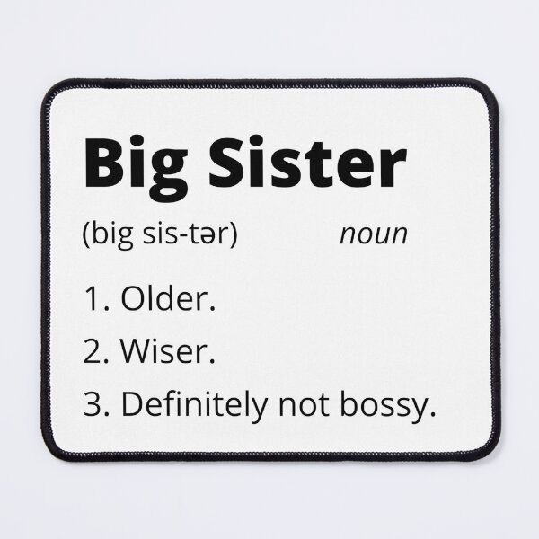 Item preview, Big Sister Definition Funny Sibling Gift designed and sold by bruceygoosey84.