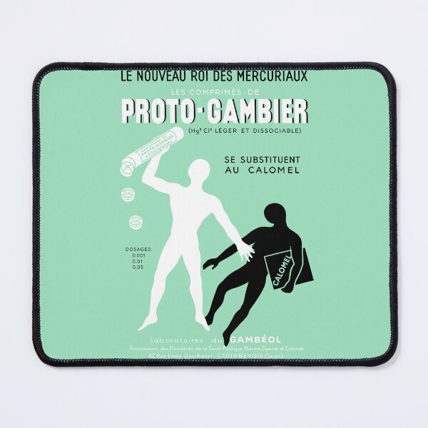 Item preview, Vintage French Proto-Gambier Pharmaceutical – Retro Mercurial Medicine Advertisement designed and sold by PharmaOriginals.