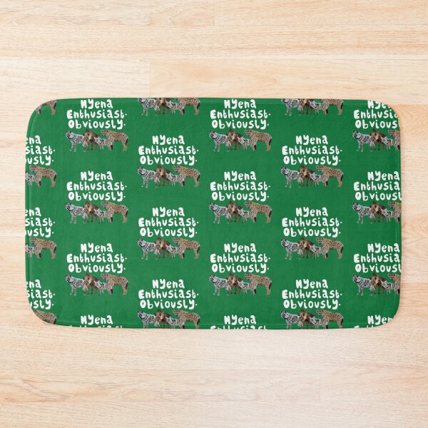 Item preview, Hyena Enthusiast Obviously Funny Wildlife Design designed and sold by PrettylittlepastelUk.