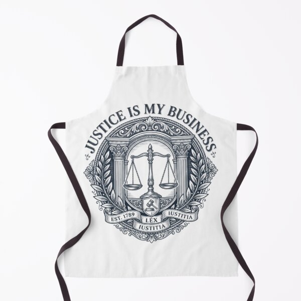 Item preview, Justice Is My Business Lawyer Law School Attorney Design designed and sold by PixelStyle Studio.