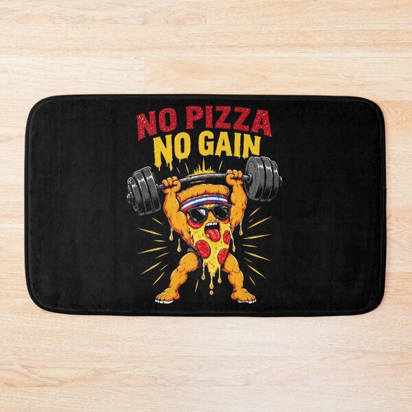 Item preview, No Pizza No Gain designed and sold by Edrien Design.