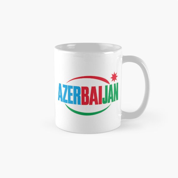 Item preview, Azerbaijan Monumental Color Wordmark designed and sold by aihrgdesign.