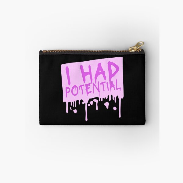 Item preview, I Had Potential Funny Sarcastic Quote Logo Text designed and sold by shirt-o-mat.