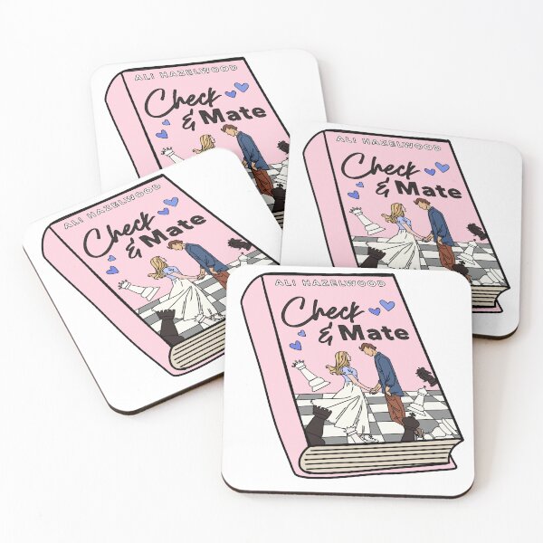 Item preview, Check & mate Ali Hazelwood Book Sticker designed and sold by baranskini.