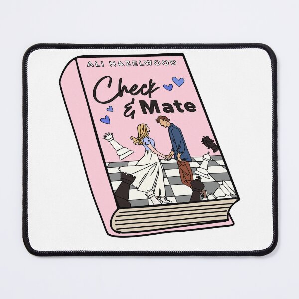 Item preview, Check & mate Ali Hazelwood Book Sticker designed and sold by baranskini.