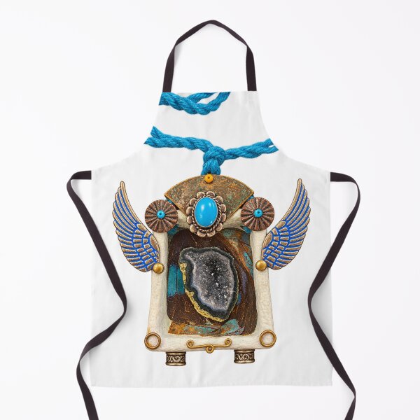 Item preview, Blue Wings Amulet- artemini-Huitzi Lan designed and sold by ArteminiDreams.