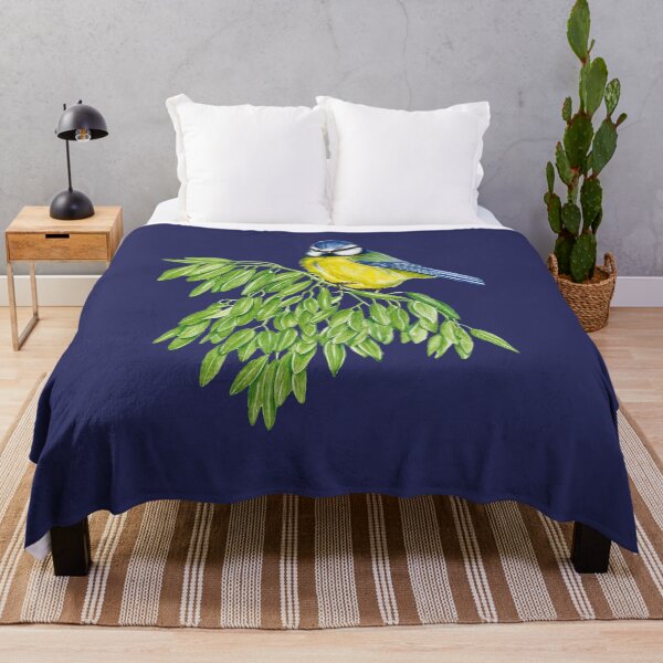 Item preview, Eurasian blue tit designed and sold by peaceofwork.