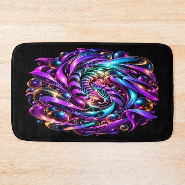 Item preview, Prismatic Cosmic Vortex – Luminous Abstract Sculpture designed and sold by TroviTutto.